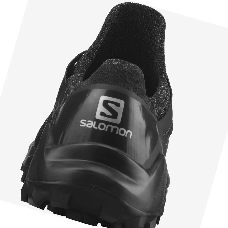 Salomon CROSS PRO 2 Trail Futócipő Női Fekete | HU 2850GSO